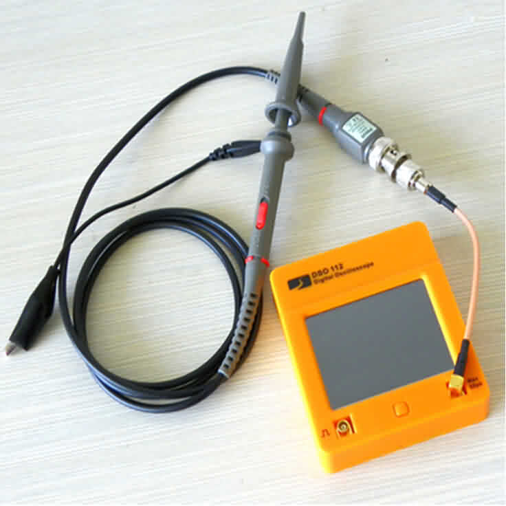 Mini Digital Oscilloscope with Touch Panel